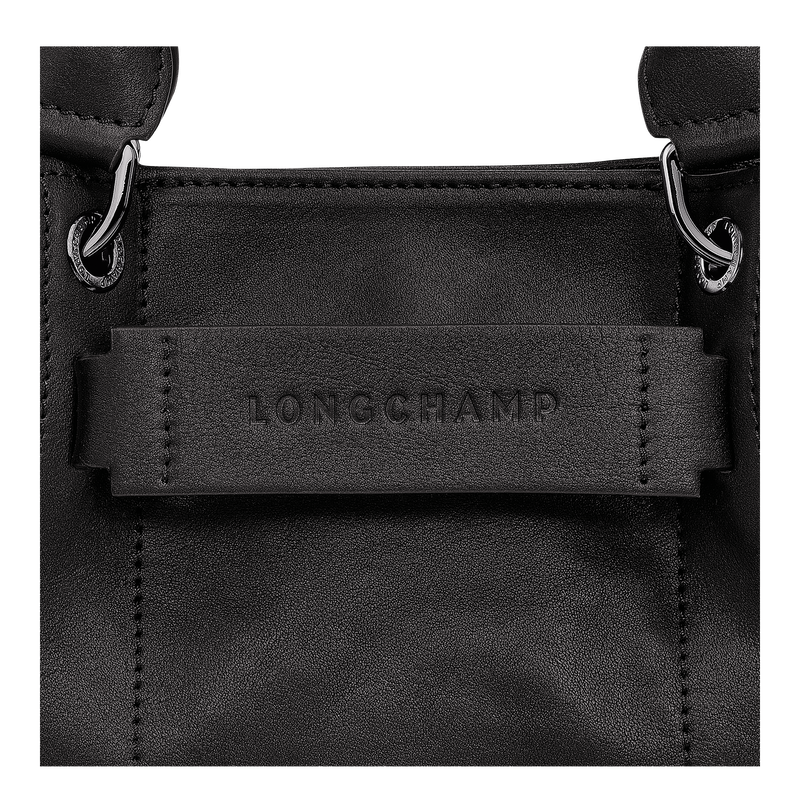 Longchamp 3D XS Handbag Black - Leather