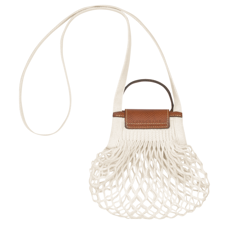 Le Pliage Filet XS Mesh bag Ecru - Canvas