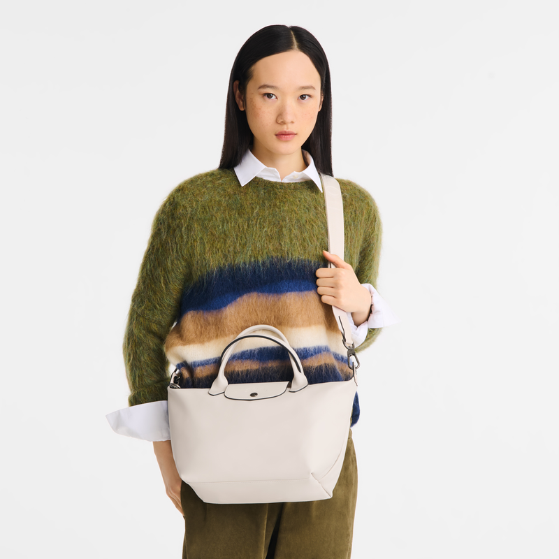 Le Pliage Xtra S Handbag Paper - Leather