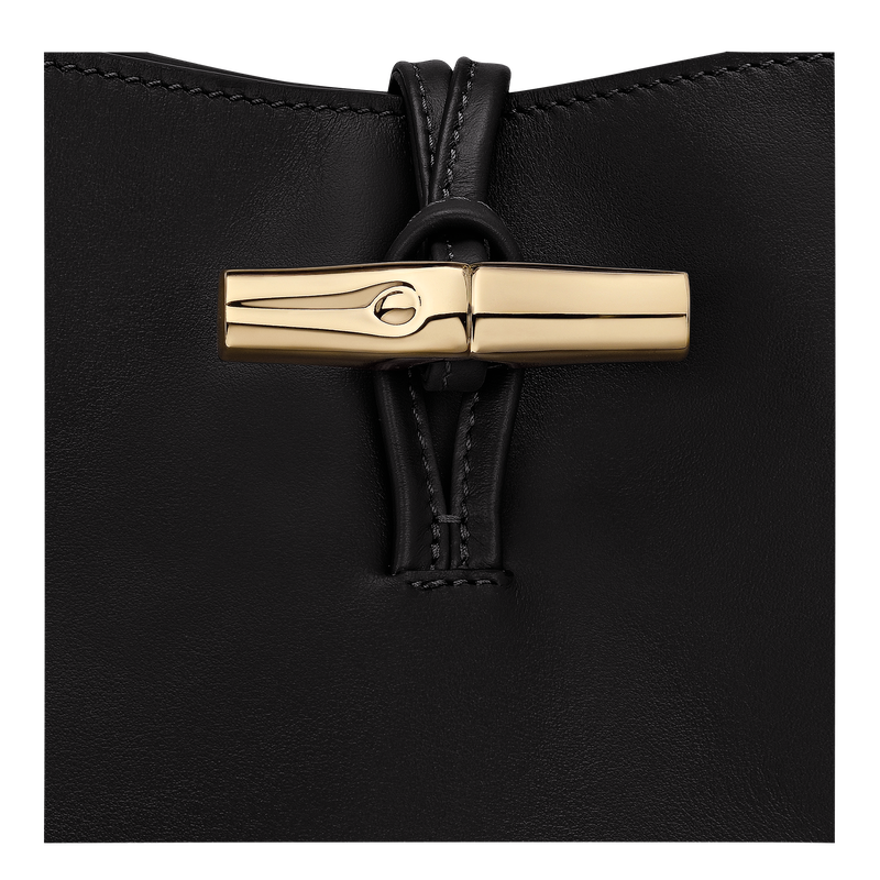 Le Roseau M Hobo bag Black - Leather