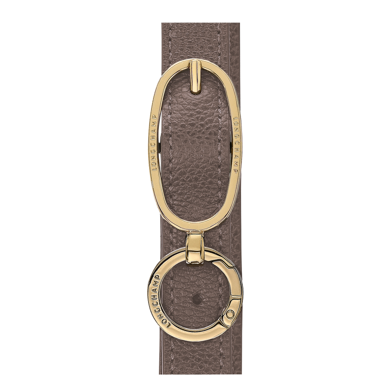 Le Foulonné S Crossbody bag Taupe - Leather