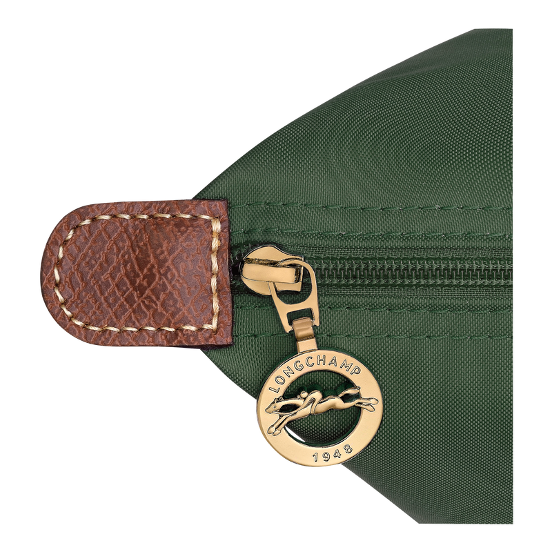 Le Pliage Original L Tote bag British Green - Recycled canvas