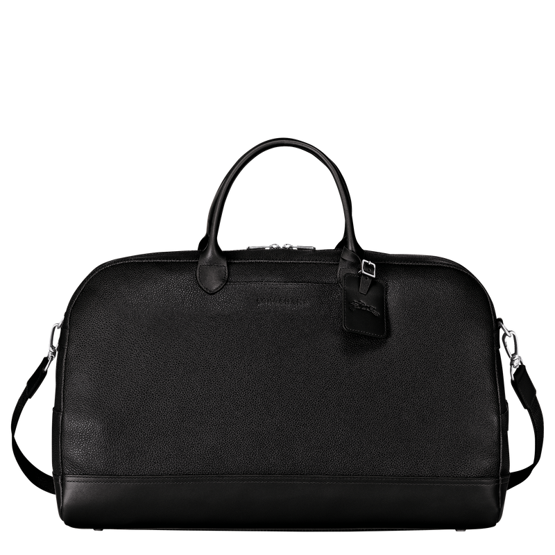 Le Foulonné L Travel bag Black - Leather