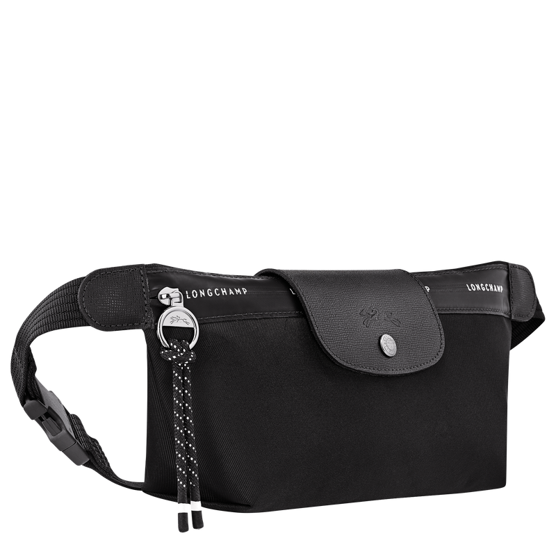 Le Pliage Collection M Belt bag Black - Canvas