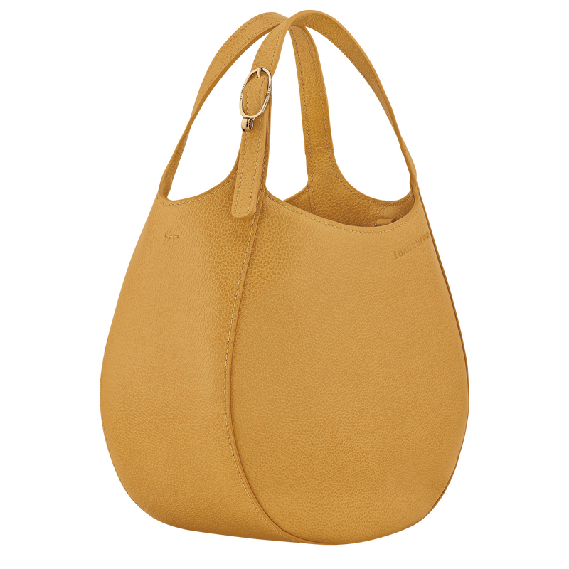 Le Foulonné S Handbag Nutmeg - Leather