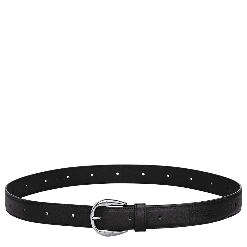 Le Pliage Xtra Ladies' belt Black - Leather