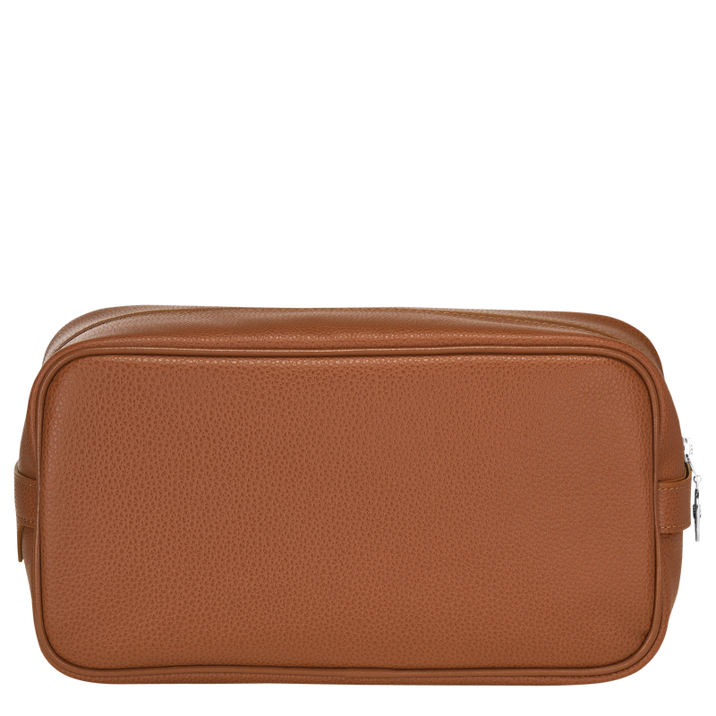 Le Foulonné Toiletry case Caramel - Leather