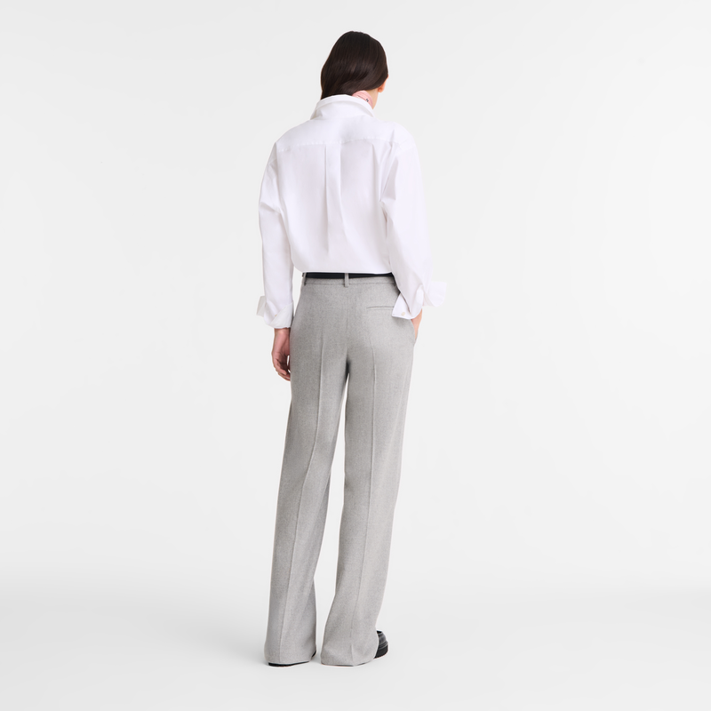 Trousers Grey - Flannel