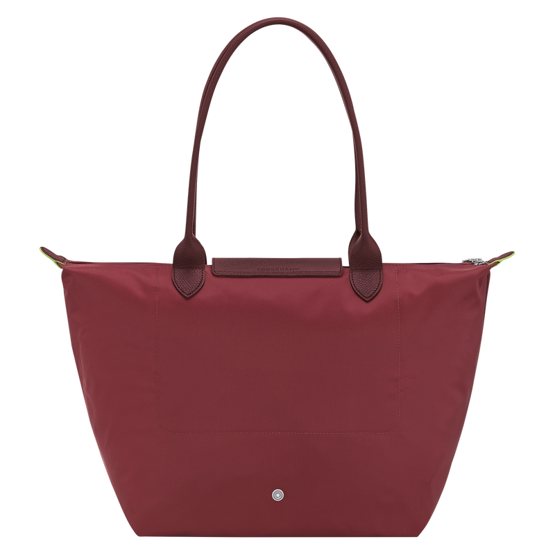 Le Pliage Green L Tote bag Pomegranate - Recycled canvas