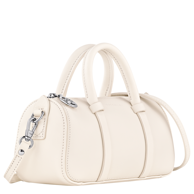 Daylong S Handbag Ecru - Leather