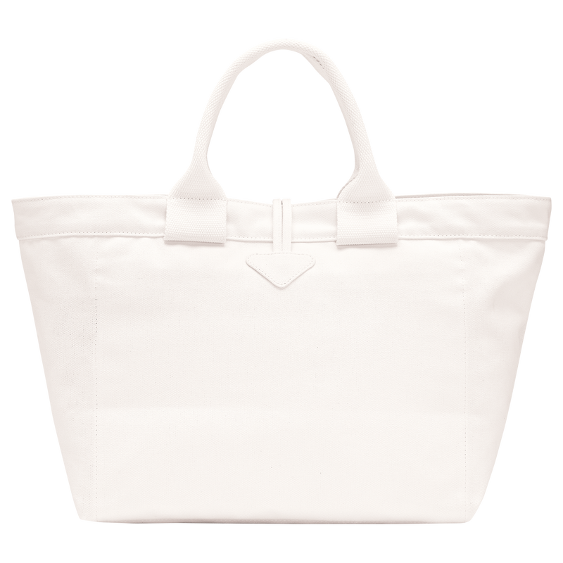 Le Roseau L Tote bag Ecru - Canvas