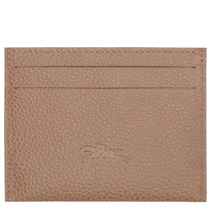 Le Foulonné Card holder Biscuit - Leather