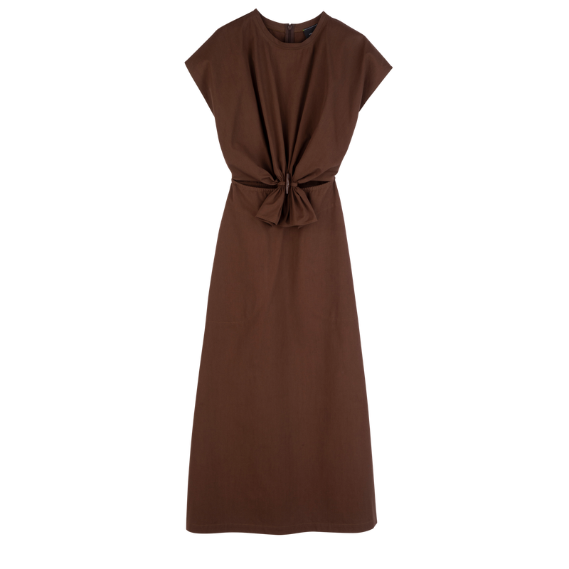 Dress Chocolate - Popelin