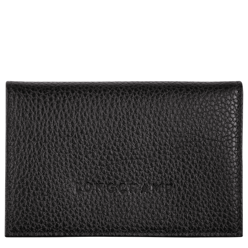 Le Foulonné Card holder Black - Leather