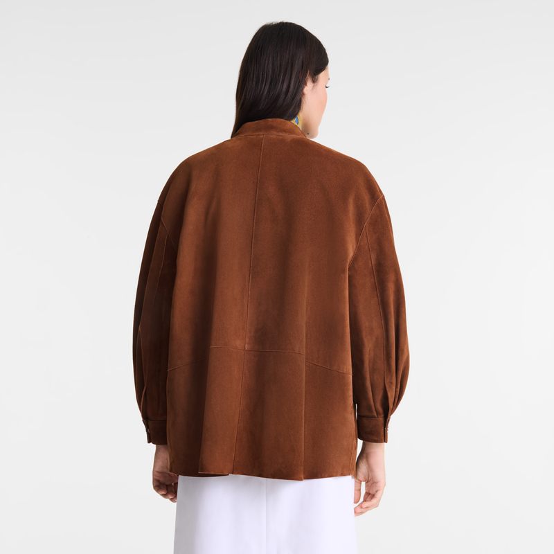 Jacket Chocolate - Leather