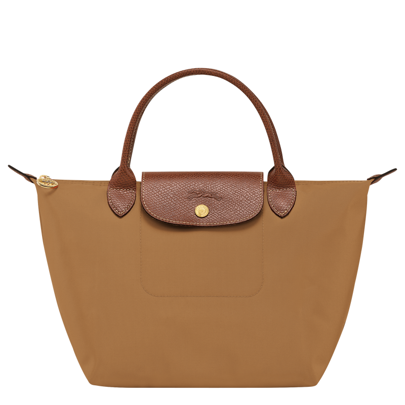 Le Pliage Original S Handbag Fawn - Recycled canvas