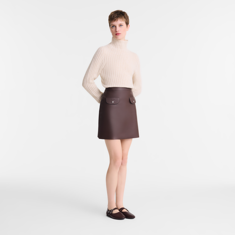 Skirt Ebony - Leather