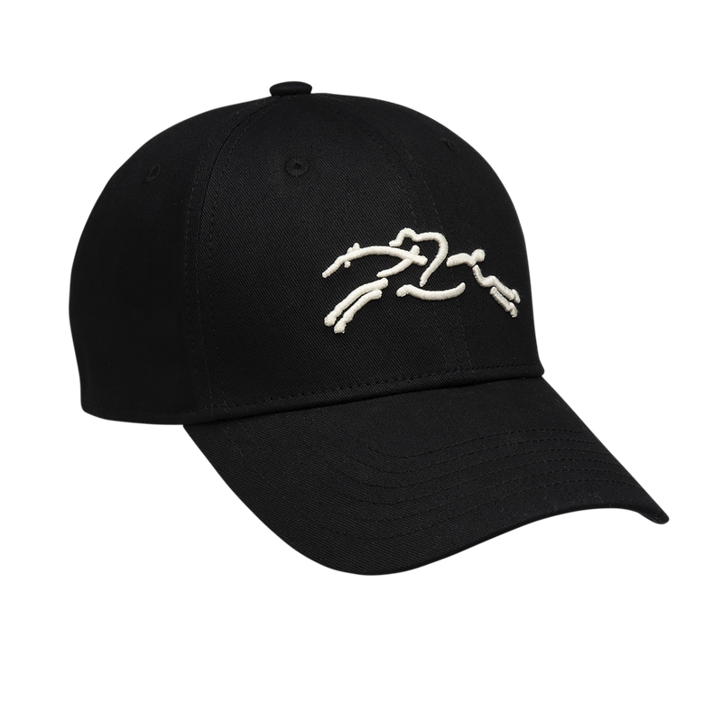 Solid cap Black - Organic cotton
