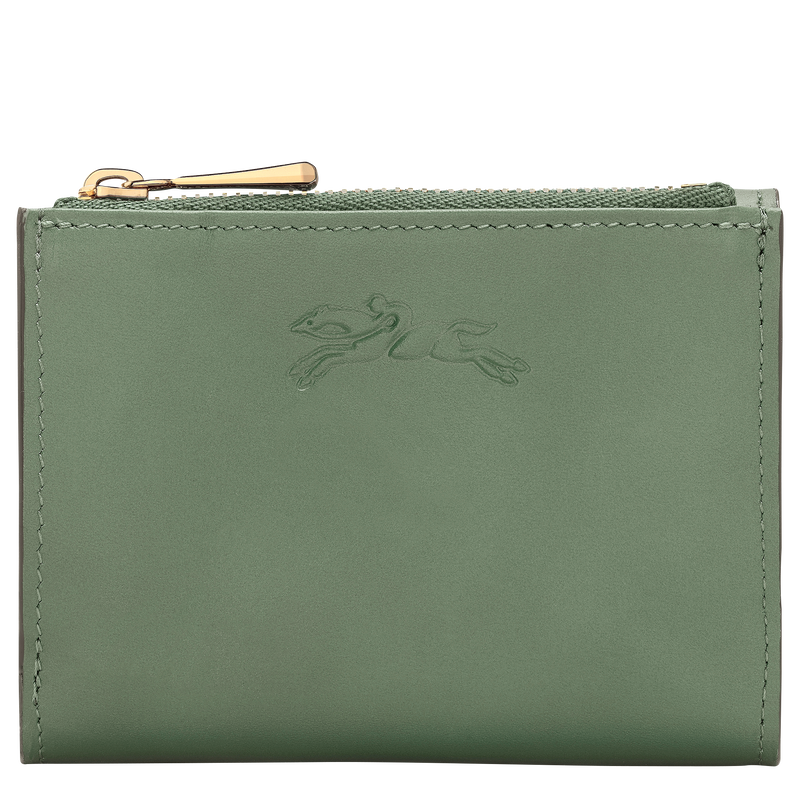 Épure Compact wallet Oregano - Leather