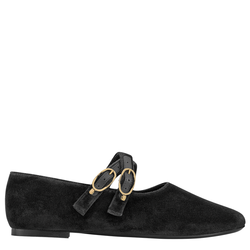 Le Foulonné Ballerinas Black - Leather