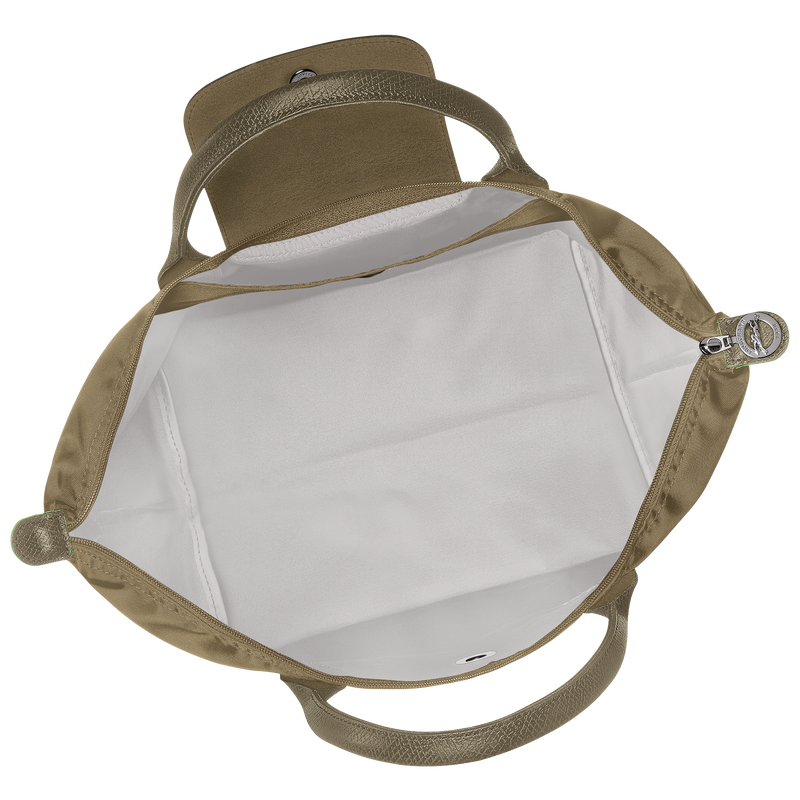 Le Pliage Green M Handbag Artichoke - Recycled canvas