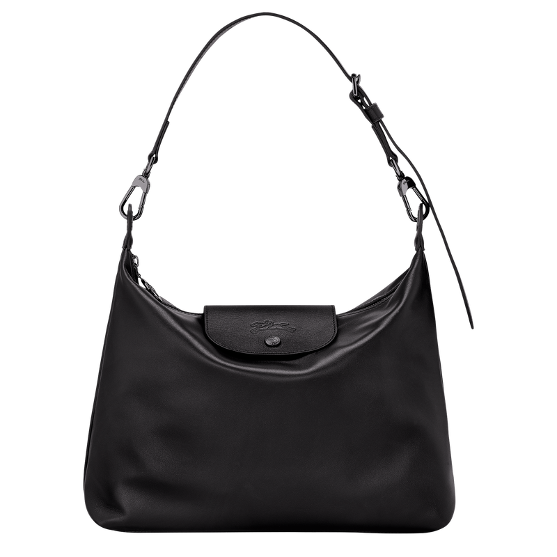 Le Pliage Xtra M Hobo bag Black - Leather