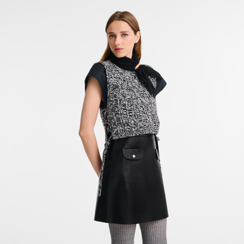 Skirt Black - Leather