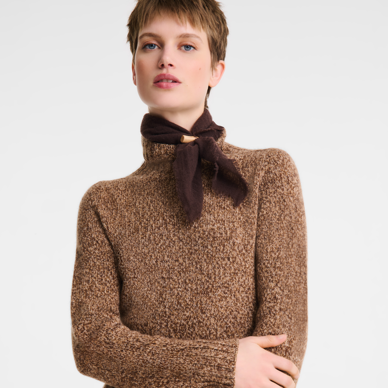 L'Hiver en douceur Stole Mocha - Cashmere