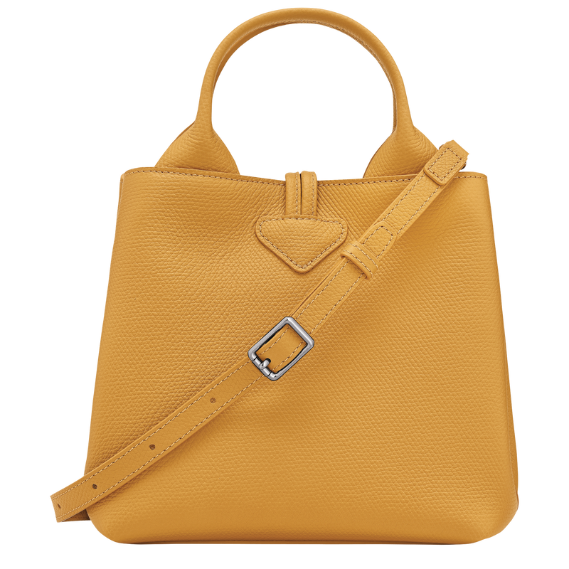 Le Roseau S Handbag Nutmeg - Leather
