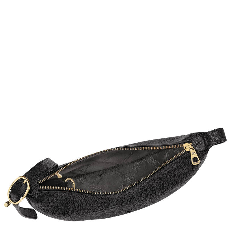 Le Foulonné S Crossbody bag Black - Leather