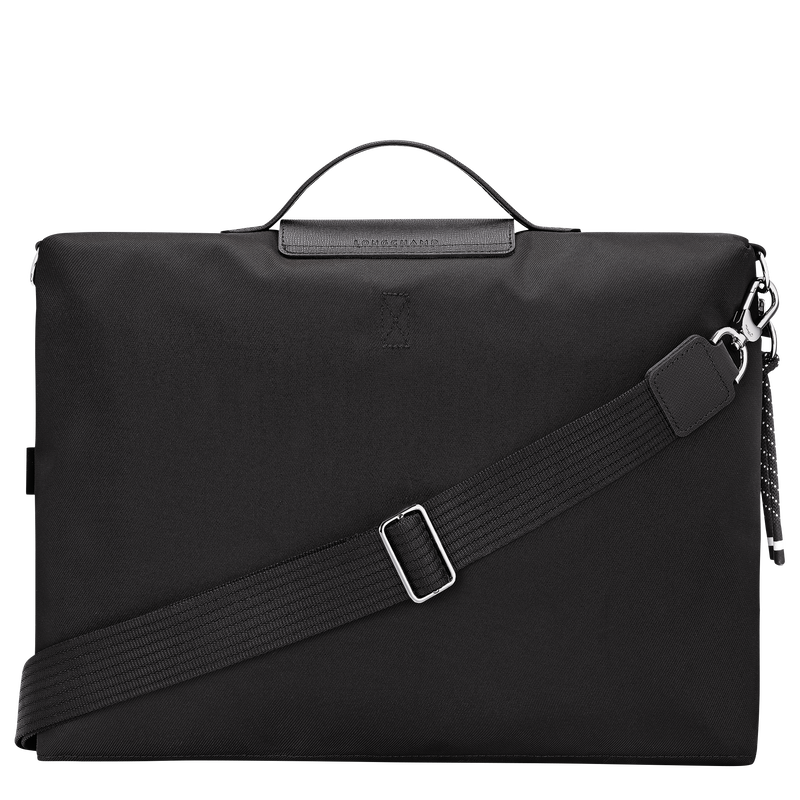 Le Pliage Collection Briefcase Black - Canvas