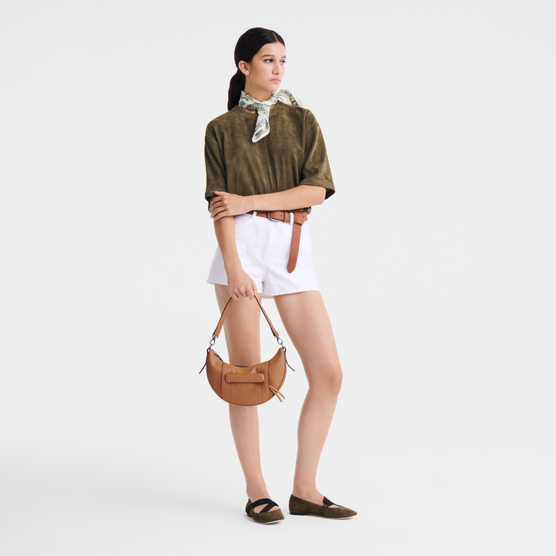 Longchamp 3D S Crossbody bag Natural - Leather