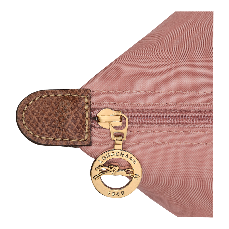 Le Pliage Original M Handbag Pink Tea - Recycled canvas
