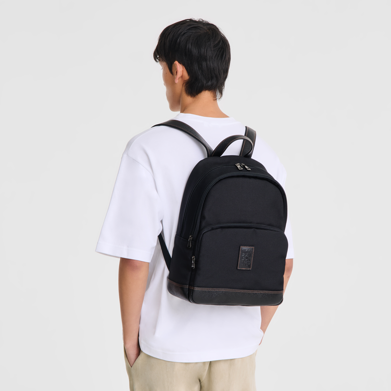 Boxford Backpack Black - Recycled canvas