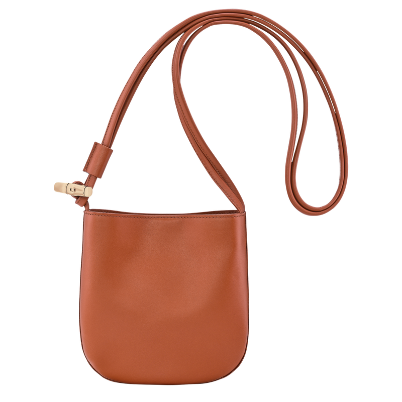 Le Roseau S Crossbody bag Bark - Leather