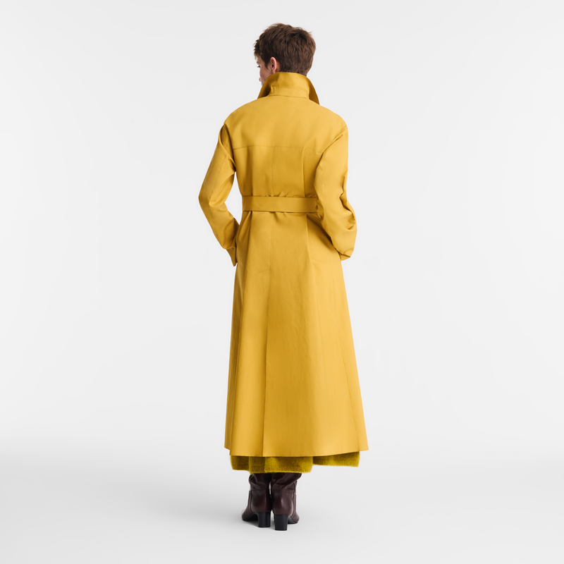 Trench coat Nutmeg - Water-repellent technical canvas