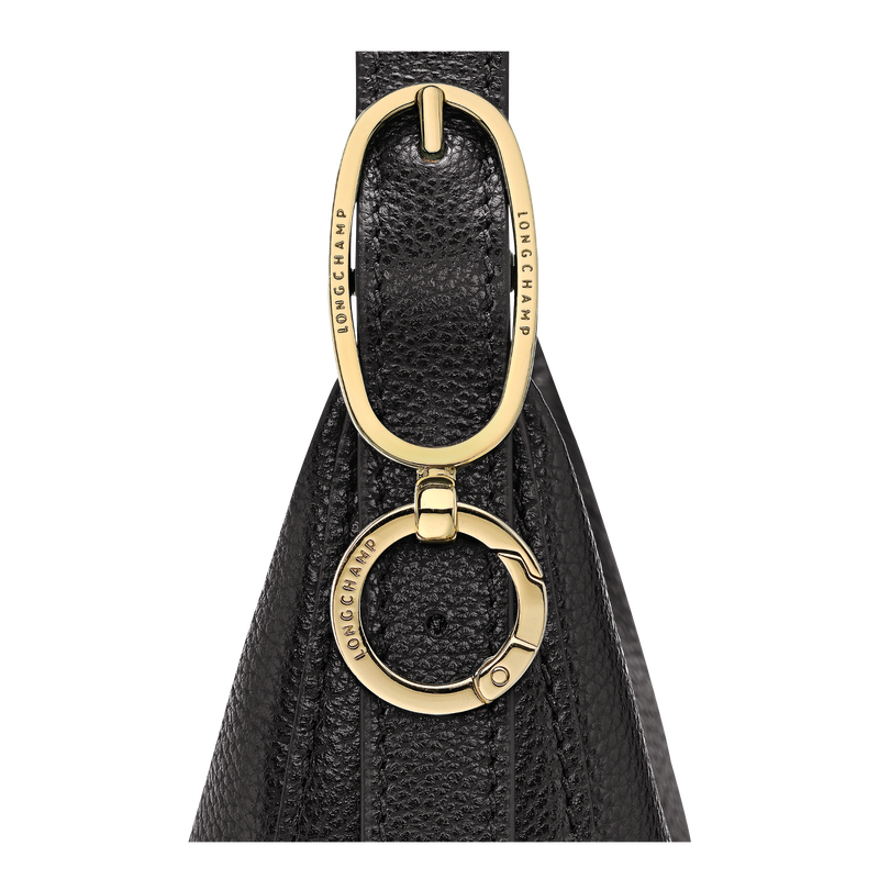 Le Foulonné S Crossbody bag Black - Leather