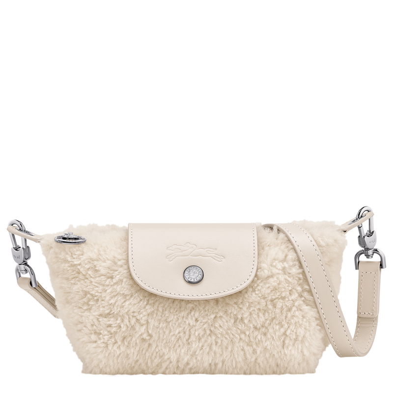 Le Pliage Xtra XS Pouch Ecru - Leather