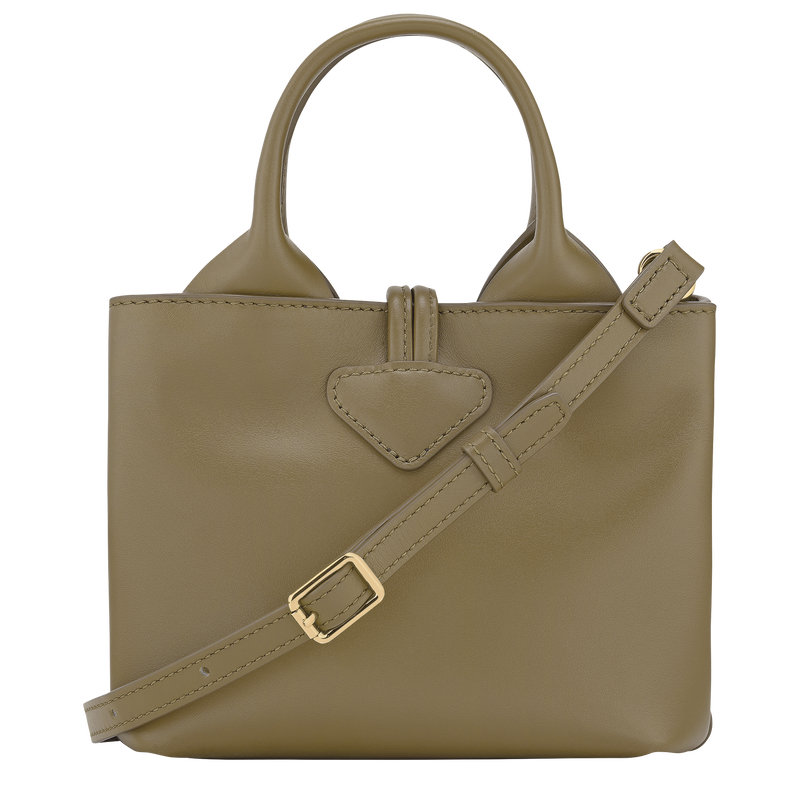 Le Roseau XS Handbag Olive - Leather