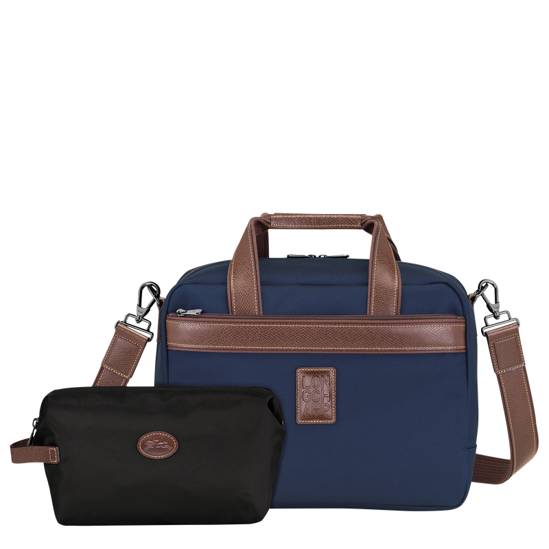 Boxford S Travel bag Blue - Recycled canvas