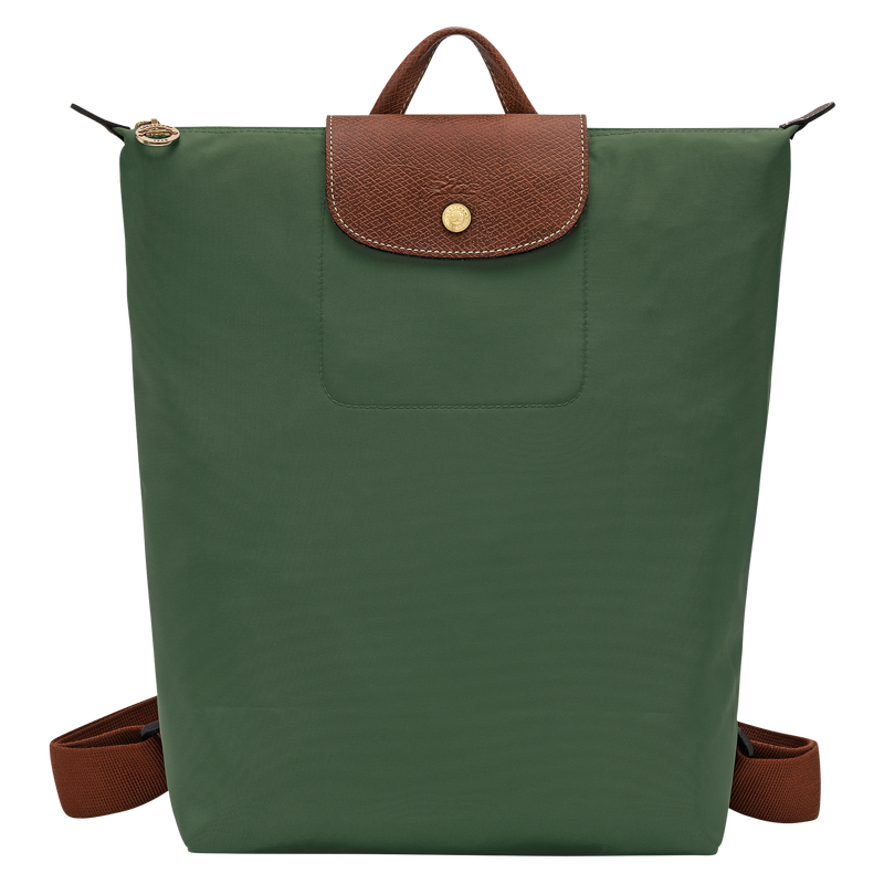Le Pliage Original M Backpack British Green - Canvas