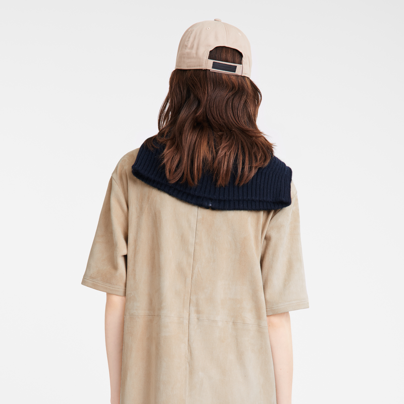 Leather long dress Linen - Leather