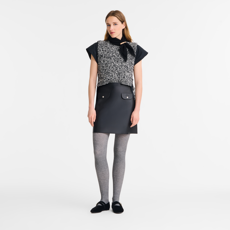 Skirt Black - Leather