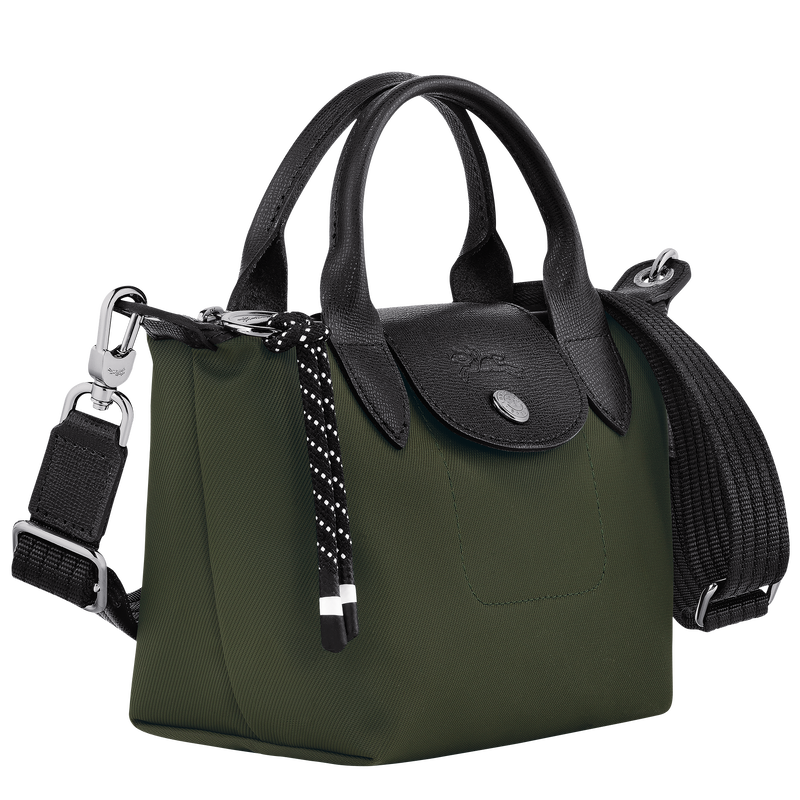 Le Pliage Energy XS Handbag Khaki - Recycled canvas