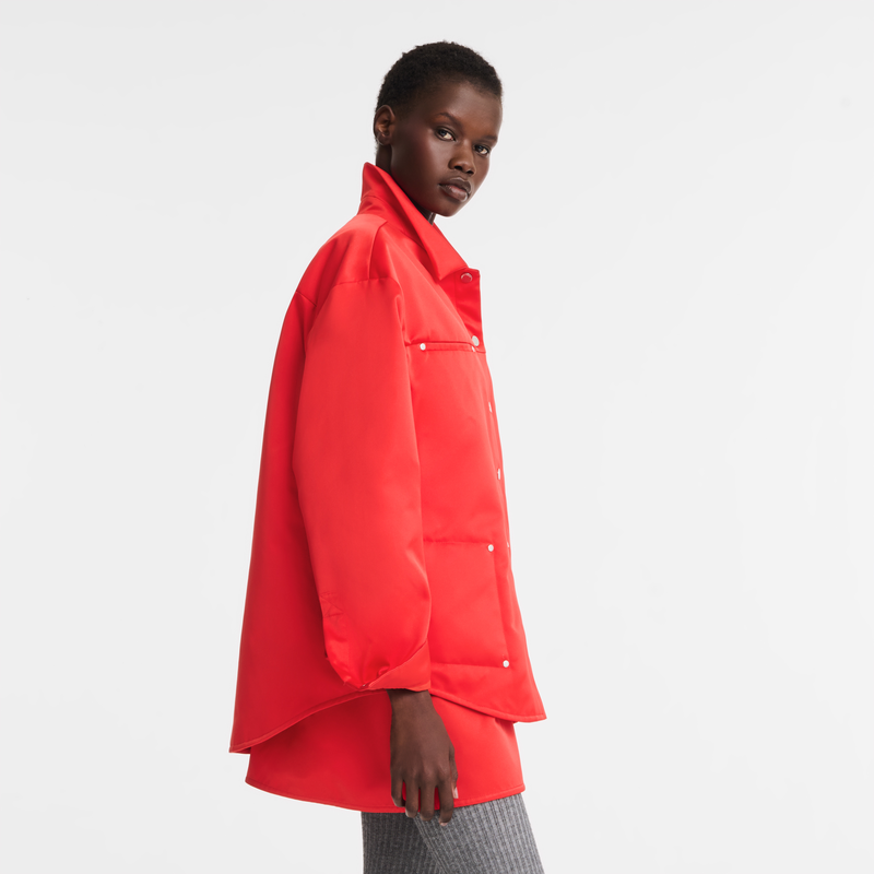 Shirt Red - Techno satin