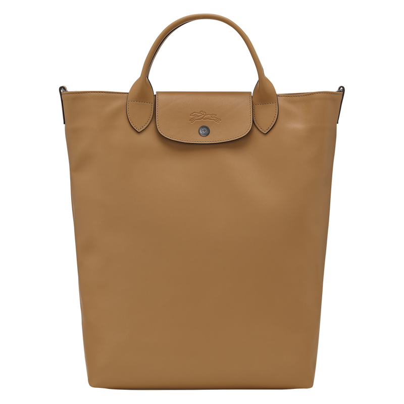 Le Pliage Xtra M Tote bag Tobacco - Leather
