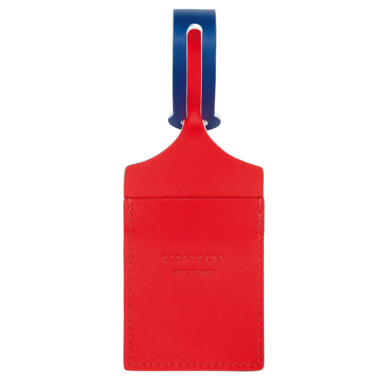 LGP Travel Luggage tag Red - Leather