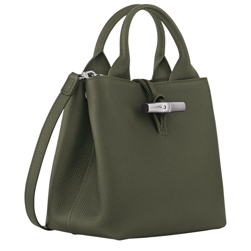 Le Roseau S Handbag Fir - Leather