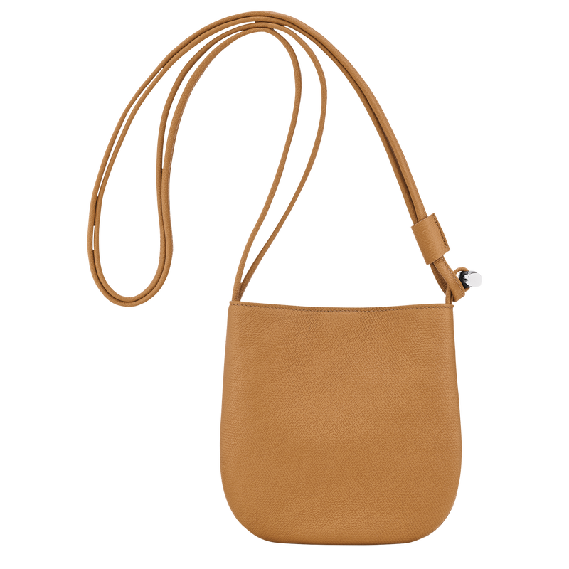 Le Roseau S Crossbody bag Walnut - Leather
