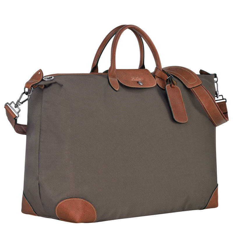 Boxford XL Travel bag Brown - Recycled canvas